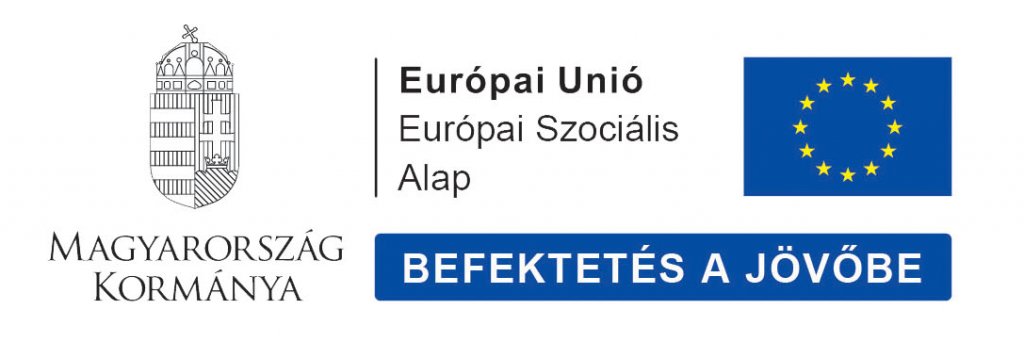 Magyarország Kormánya és Európai Szociális Alap logó