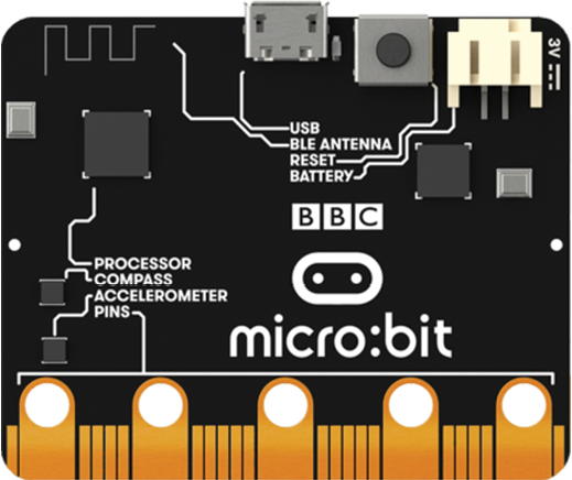 micro:bit érzékelőkről fotó